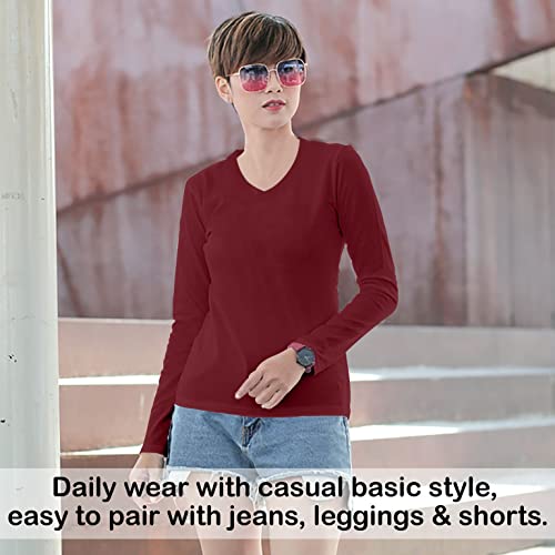 BaHoki Essentials Long Sleeve Undershirts for Scrubs - Great Stretch and Layering Piece - 3 Pack2