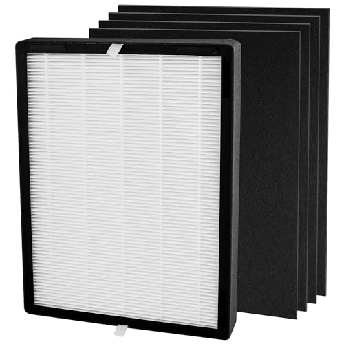 Breshair BA-HP700 True Hepa Replacement Filter Compatible With Hunter Hp700 Series Medium Console Air Purifier cover