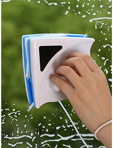 Surface de nettoyage en verre impeccable avec le lave-vitre aimanté - 4