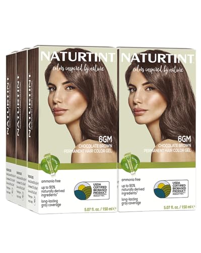 Naturtint 6GM Chocolate Brown Permanent Hair Color (Pack of 6),
