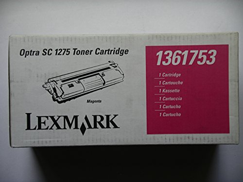 Preisvergleich Produktbild Lasertoner cyan LEXMARK 1361752 0734646124935