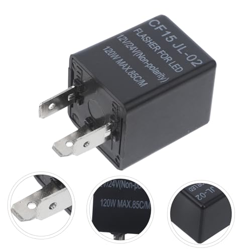 Intermitencia LED de pines para coche y moto relé automotriz intermitente 6