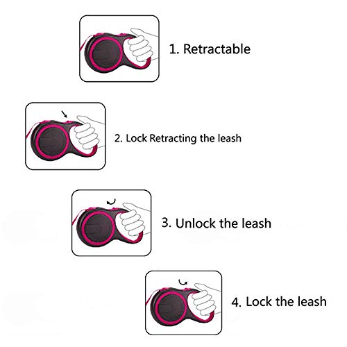 Guinzaglio per Cani Allungabile Taglia 8m
