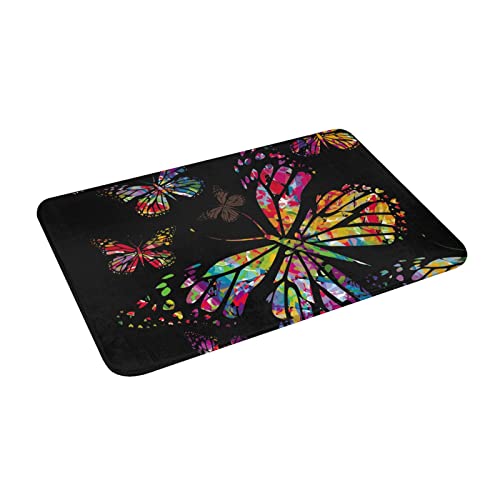 Paillasson d'entrée extérieure papillon style G 65x90 cm - 3