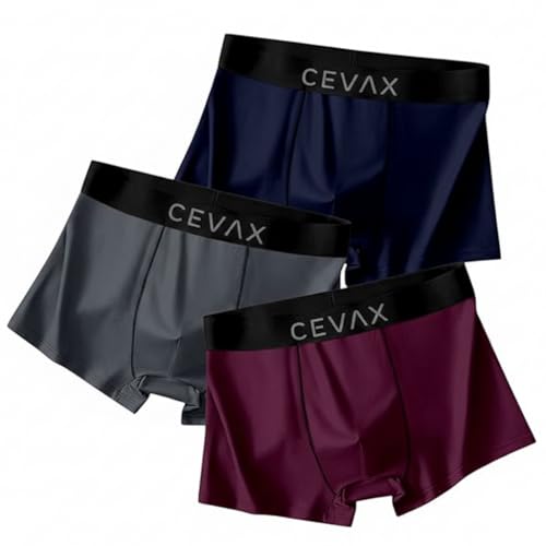 Image of Men's Plain Boxer Briefs for Everyday Wear | Premium Stretch Underwear | Comfortable Fit & No Ride-Up Plain