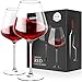 Copas de Vino Tinto Set de 2, Kollea Vasos de Cristal soplado a mano sin plomo, Elegante Copas Vino Tinto & Blanco Regalos para Cmpleaños, Aniversario, Boda, Navidad - 675 ML