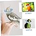 BESPORTBLE Bird Neck Protector Collar for Parrots Xs Pecking Bite Resistant Soft Breathable Microfiber Leather for Plucking Prevention and Wound Healing Comfortable Blue Neck Sleeve