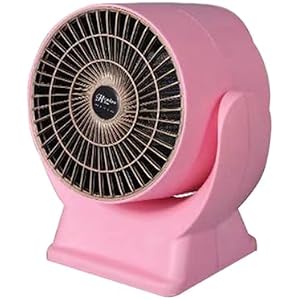 Small Space Heater,2025 New Upgrade 800W Space Heater,Ptc Ceramic Mini Space Heater with Thermostat,Tip-Over Protection Safety Quiet Space Heater for Home Bedroom Indoor Office Use