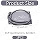 Blutdruckmanschette,Blutdruckmanschette Manuell,Blutdruckmanschette Oberarm,Ersatz-Manschette,22-32cm(Grau)