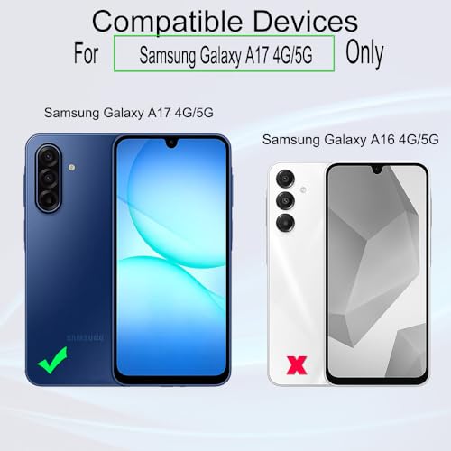 Image of Ibywind for Samsung Galaxy A17 5G Screen Protector,2-Pack,9H Hardness Tempered Glass with Camera Lens Protector,Easy Installation Tool,Bubble-Free,Fingerprint Unlock,Anti-Shatter,Anti-Scratch