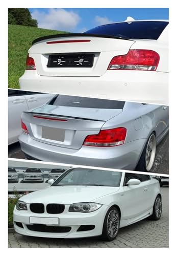 Becquet de coffre pour BMW E82 2007-2013 avec finition noir brillant aérodynamique - 4