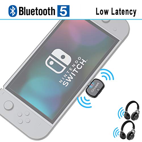 Giveet USB Type-C Bluetooth Audio Transmitter Adapter for Nintendo Switch PC PS4 MAC