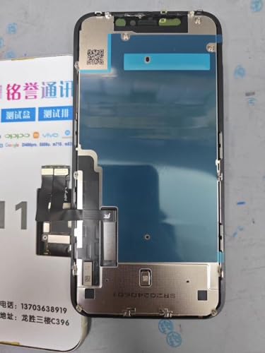 Écran LCD pour iPhone 11 avec tactile 6.1 pouces et vitre assemblée compatible Face ID