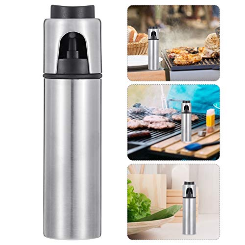 Cabilock Dispensador de Óleo Garrafa de Óleo Portátil Pulverizador de Azeite Garrafa de Óleo de Aço