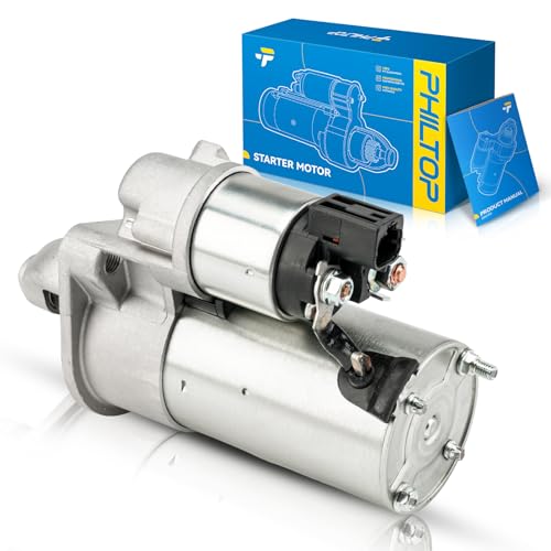 Image of PHILTOP 16018N Starter Compatible with Kia Hyundai;Sorento Sedona Santa Fe | 2015-17 Azera,2015-18 Santa Fe,19 Santa Fe XL,2015-20 Cadenza,2016-20 Sorento 3.3L,2016-21 Sedona 12V 1.7KW CW PMGR 11 Tooth