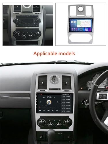 Autoradio 2 DIN Android 12 pour Jeep Chrysler 300C 2004-2011 M5500S avec Caméra - 3