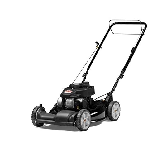 Yard Machines 140cc OHV 21-Inch 2-in-1 Self-Propelled FWD Gas Powered Lawn Mower - Perfect for Small to Medium Sized Yards - Side Discharge and Mulching Capabilities, Black