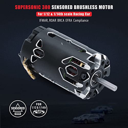 Motor 380 V2S RC 5000KV con sensor y bobinado de precisión 8.5T 6