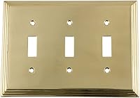 Vista 60 de Nostalgic Cubierta de placa de interruptor de salida eléctrica Warehouse Deco