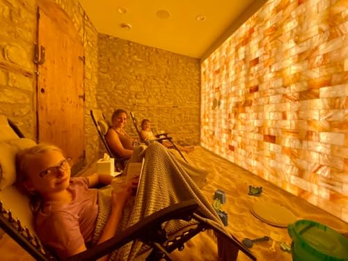 Himalayan Pink Salt Tiles 8x4x1, Pack of 20 Salt Bricks for Salt Wall, Spa, Sauna,Salt Blocks for Home Decor, Natural Himalayan Pink Salt Blocks. by Generic - Image 5