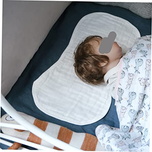 5 Pack Baby Burp Cloths Muslin Washcloths Shoulder Pad Absorbent Cotton Rags for Newborn Burping Cloths Infants Burp Rags2