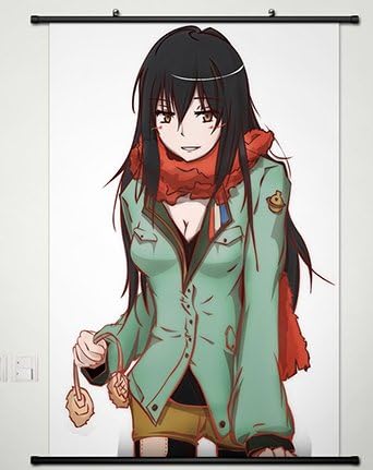 Parasyte Wall Scroll Poster Fabric Painting for Anime The Maxim Kana Kimishima 007 L