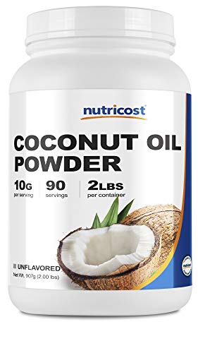 Nutricost Coconut Oil Powder 2 LBS (90 Servings) - Non-GMO and Gluten-Free - Premium Quality