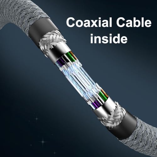 Image of CY Cable USB4 Extension Cable Male to Female 40Gbps USB4.0 with 100W Charging and 8K@60Hz Compatible with iPhone 15 Laptop Thunderbolt3 /4 (30cm)