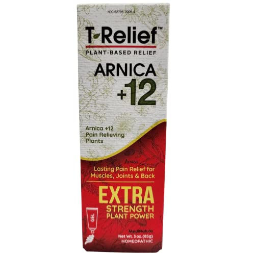 Medinatura EXTRASTRENGTH-PARENT T-Relief Extra Strength Gel Arnica +12 Natural Relieving Actives For Back Pain Joint Soreness Muscle Aches & Stiffness Whole Body Fast Acting Relief thumb #8