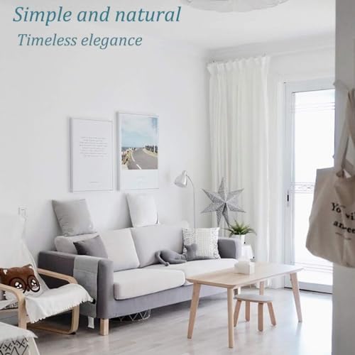 Image of HOME13 White Matte 24 x 48 Self Adhesive Contact Paper Vinyl Wallpaper Wall Cabinets Decorations Waterproof Paper
