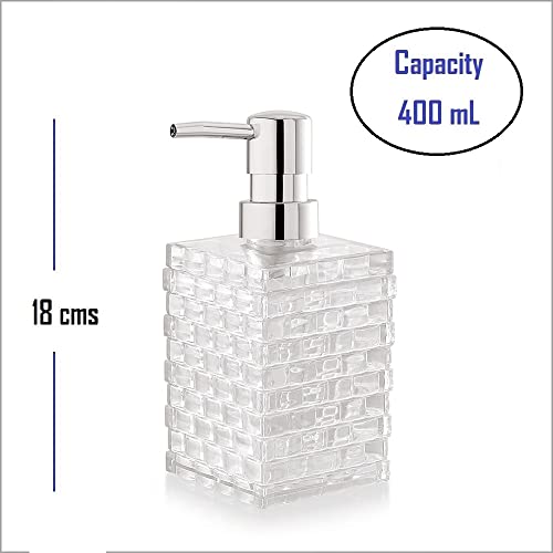 Nimbose-Cuboid-Shaped-Clear-Liquid-Soap-Handwash-Dispenser-Bottle-for-Kitchen-Bathrooms-Capacity400-mL-Qty1-Clear-TransparentPlastic Nimbose® Cuboid Shaped Clear Liquid Soap & Handwash Dispenser Bottle for Kitchen & Bathrooms (Capacity:400 mL, Qty:1, Clear Transparent)(Plastic)