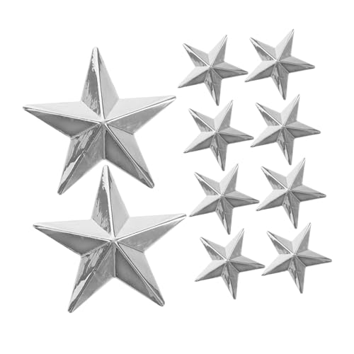 BIUDECO Snowboard Pad Star Studs 10pcs Non Slip Grippers Sturdy Snowboard Accessory Quick Self-Adhesive Installation