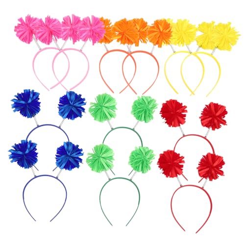Bandeaux de pom-pom girl Healvian anti-glisse pour maintenir vos cheveux en fête