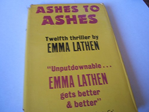 Ashes to Ashes 0575006447 Book Cover