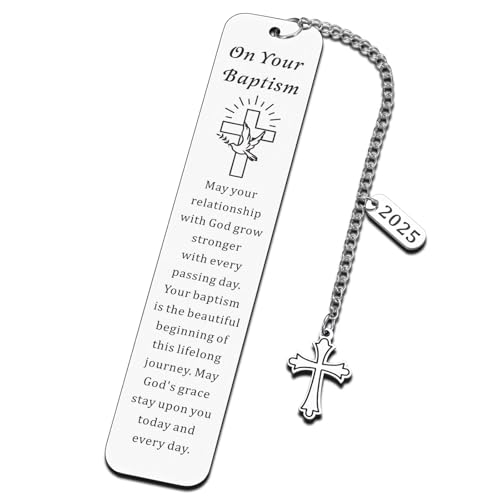 Cadeaux de baptême catholique pour adulte et jeune homme