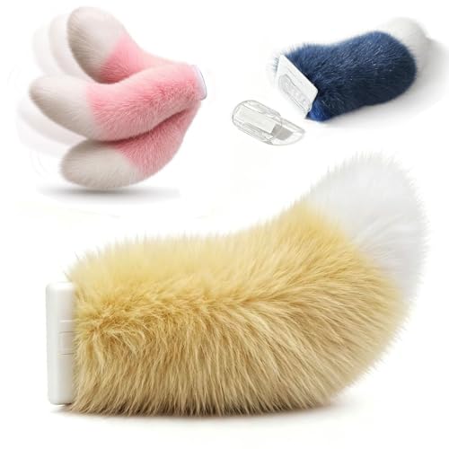 Remote Control Electric Car Tail, 2026 New Cute Fuzzy Plush