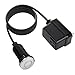 CLEESINK Garbage Disposal Air Switch Kit Sink Top Switch, Stainless Steel Brushed, LONG/2.5" Button
