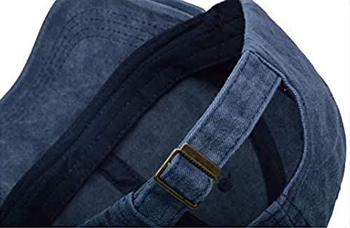 Wahsed-Cotton Baseball-Hats Toddler Baby-Boys-Girls - Sun Protection Infant Child Hats Fit For 2-8Years (Grey + Navy 2Pieces, 52Cm Fit For 2-8 Years) #TOP7