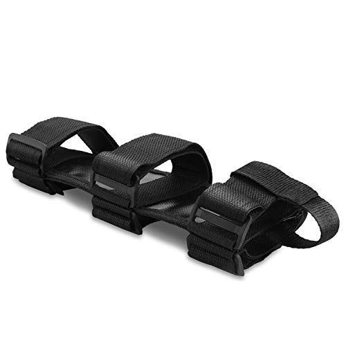 Linkstyle Jeep Fire Extinguisher Mount Holder 3 lb, Adjustable Roll Bar Compatible with Jeep Wrangler, Unlimited, CJ, JK, JKU, JL, JLU, TJ, Rubicon, Sahara, Sport