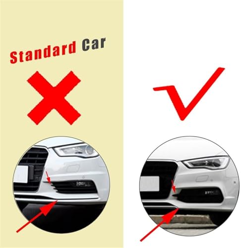 Diffuseur arrière Audi A3 S3 8V berline pour remplacer lèvre usée - 6