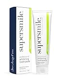 Supersmile - Green Apple Professional Teeth Whitening Fluoride Toothpaste - Safely Whitens & Remineralizes Teeth For Fast Results - 4 oz.