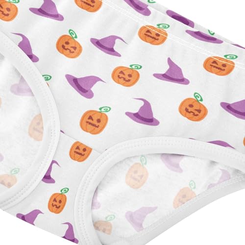 Girls' Underwear Halloween Pumpkin Witch Toddle Brief Panties 23035664