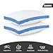 Utopia Bedding Gusseted Quilted Pillow (2-Pack) Premium Quality Bed Pillows - Side...