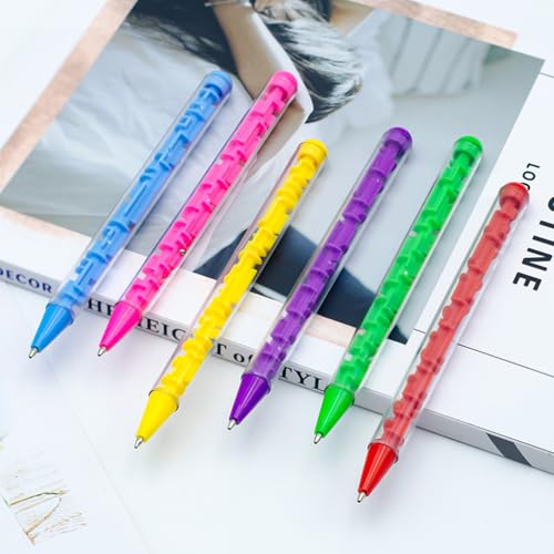 Set de 12 bolígrafos gel forma laberinto tinta negra 1.0 mm miniatura 4