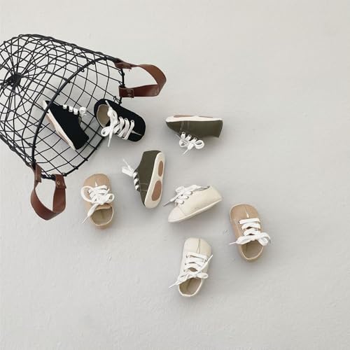 Unisex Baby Shoes Infant Non-Slip Soft Sole Canvas Newborn First Walking Shoes Boys Girls Lighteweight Sneakers4