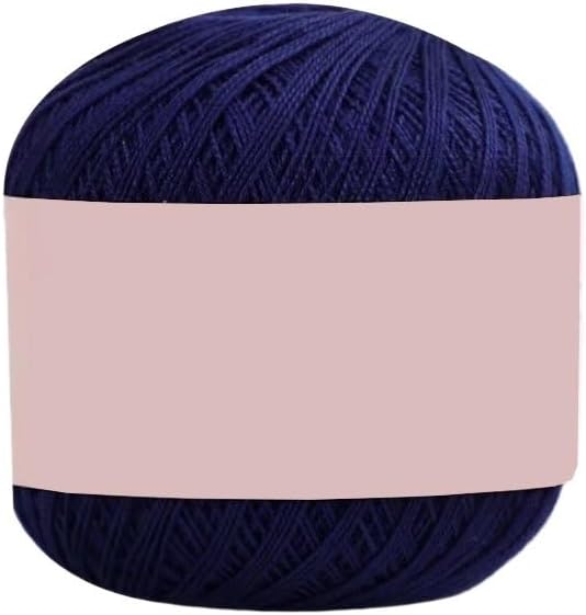 5 Rolls 50g Size 8 Lace Cotton Blend Yarn for Crocheting 1mm Craft Cord 125m(24)