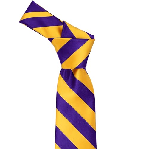 Image of tiemart Men's Striped Tie Standard Length