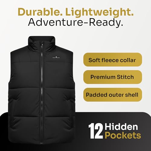 Image of Smart Travel Vest for Men & Women with 12 Hidden Pockets | Avoid Carry-on Fees | Holds 4 Days of Clothes