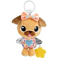 Lamaze Lovely The Pug Clip & Go Baby Toy