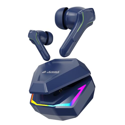Image of AROMA NB138 Bound Pro Upto 60Hr Playtime*Dual Paring, BT V5.3 Fast Charging Heavy Bass Bluetooth